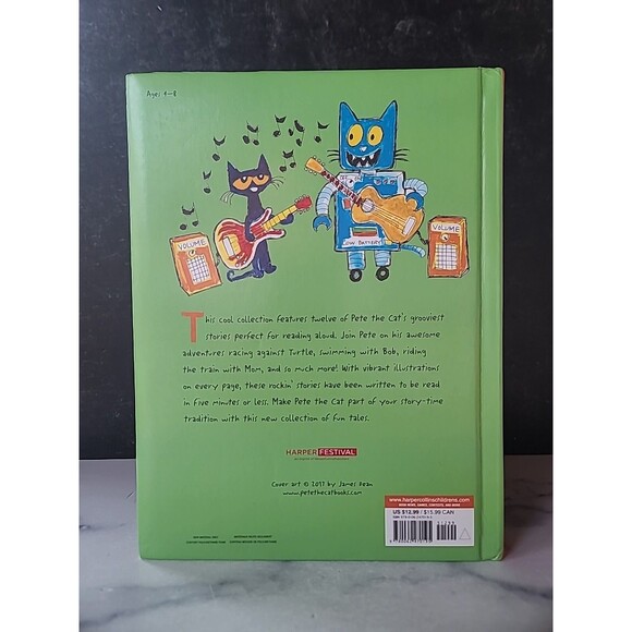 Pete the Cat: 5-Minute Pete the Cat Stories : 12 Groovy Stories in 1 Book by... - Picture 9 of 10